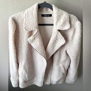 VICI brand, shag moto jacket, perfect for fall, size small